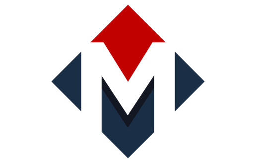 M logo